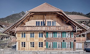 Holzfenster Denkmalschutz Region Thun; Bild Architekturfotograf: Thomas Telley
